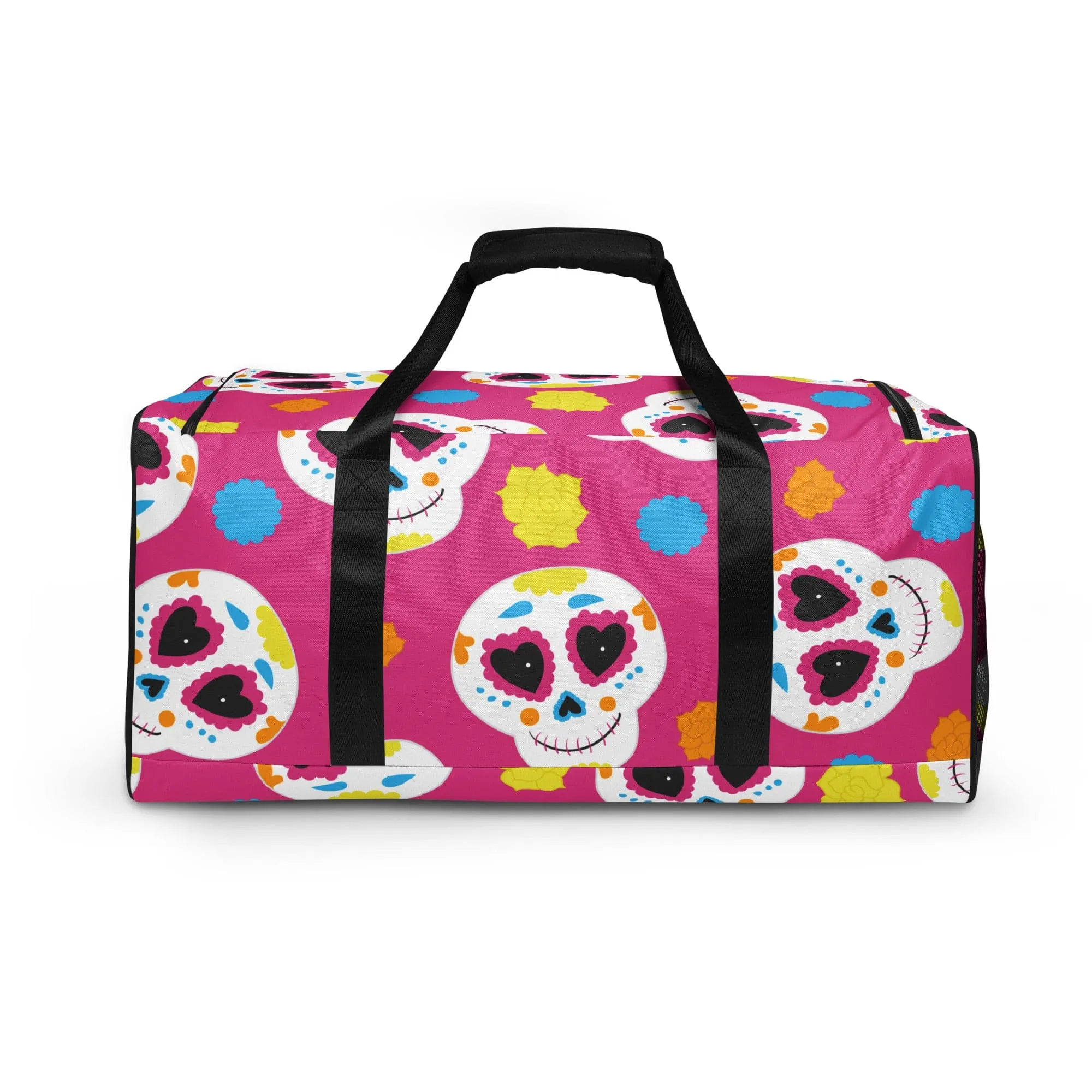 Pink Sugar Skulls Sports Duffle bag