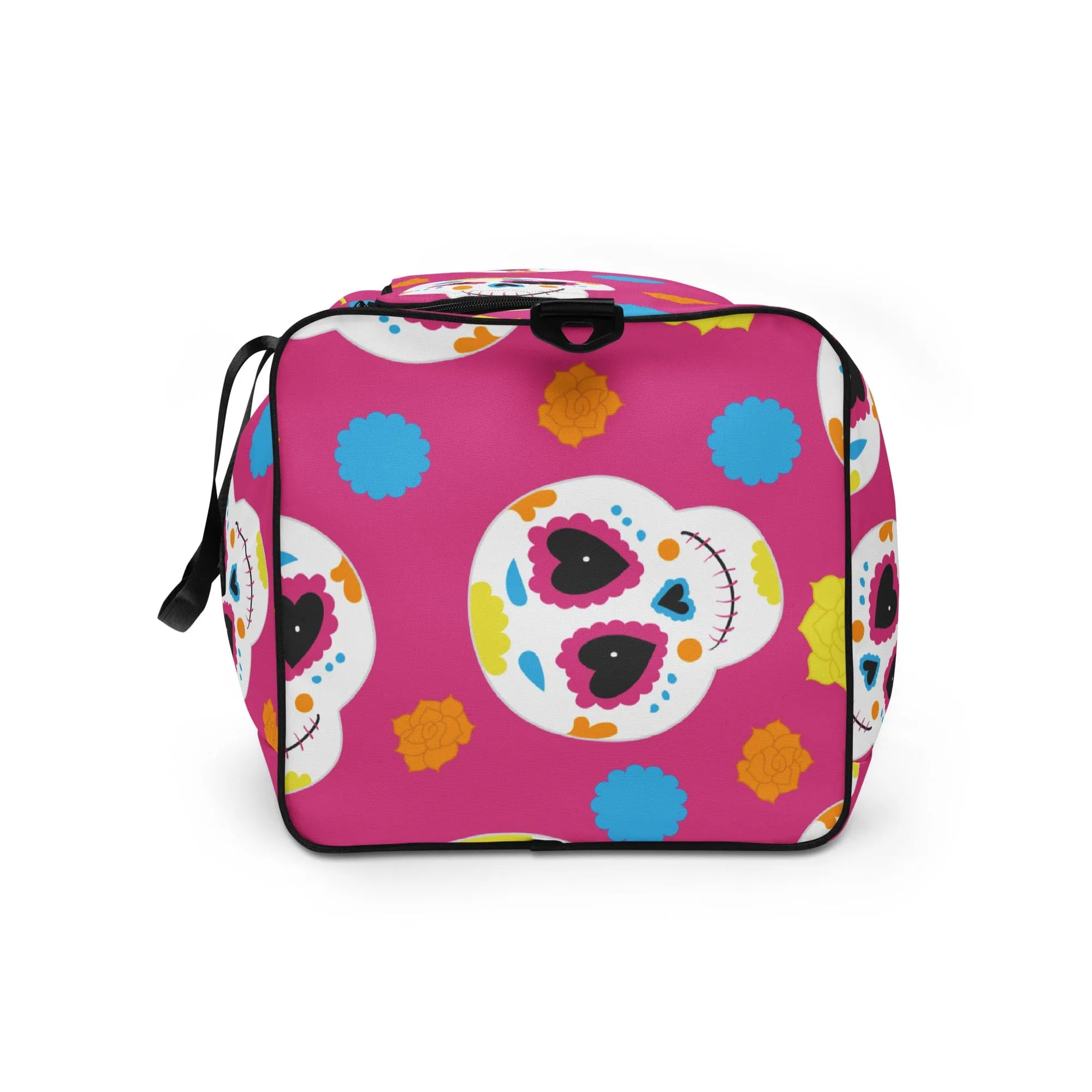 Pink Sugar Skulls Sports Duffle bag
