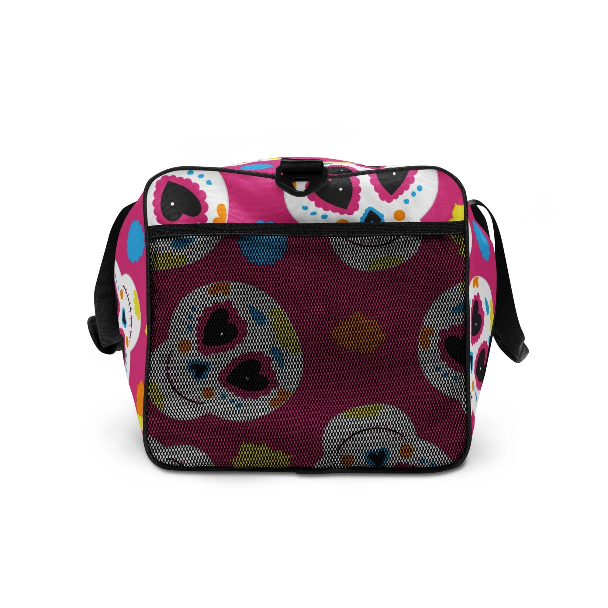 Pink Sugar Skulls Sports Duffle bag