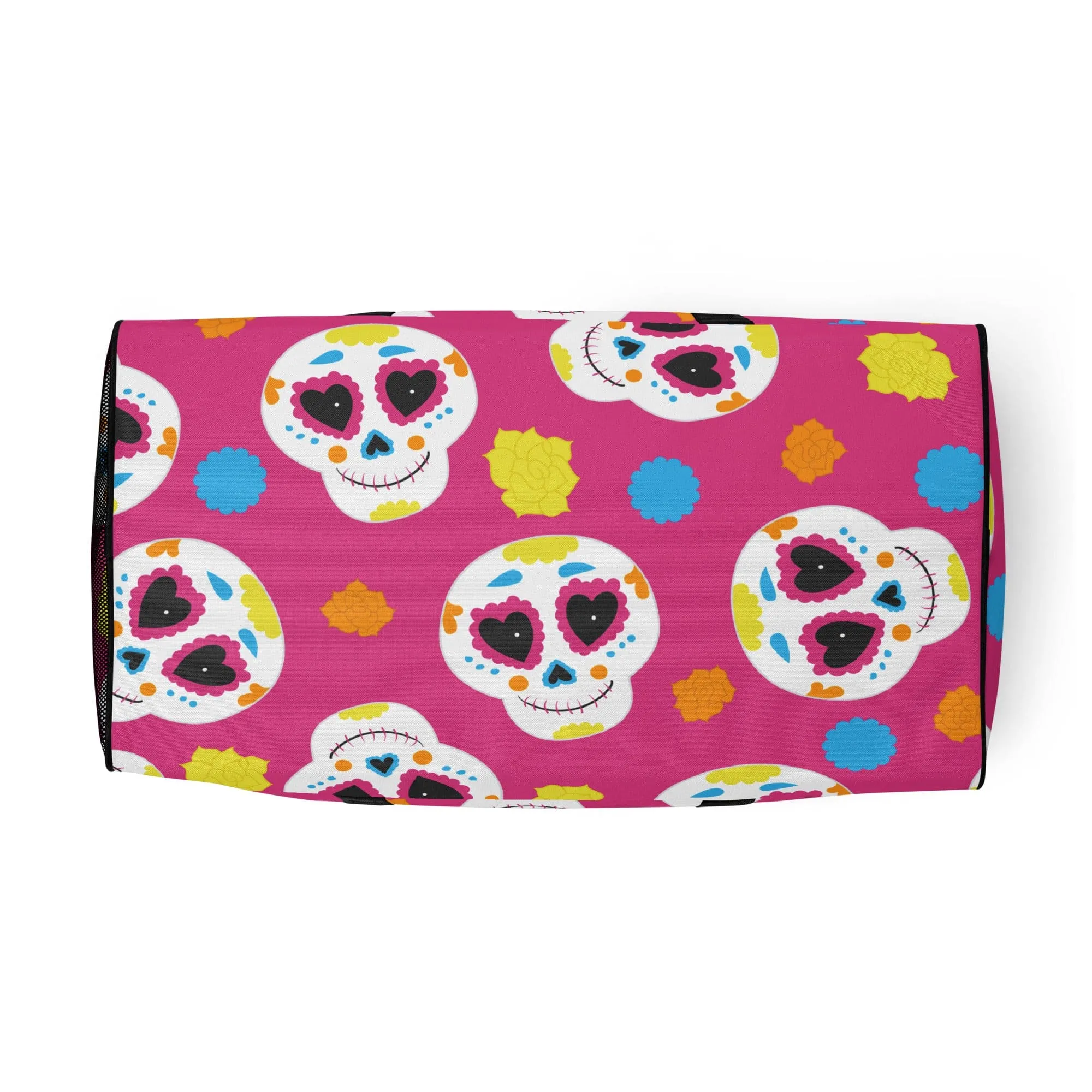Pink Sugar Skulls Sports Duffle bag