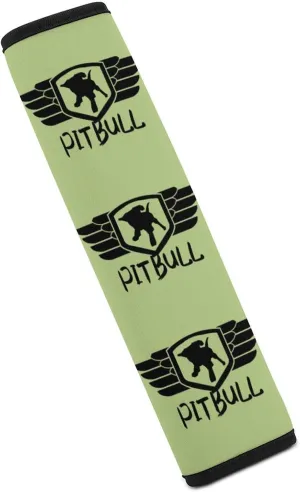 Pit Bull Dog Logo Fashion Car Seat Belt Cover Pad for Shoulder Bag Camera Soft Comfort Accessories 1PCS