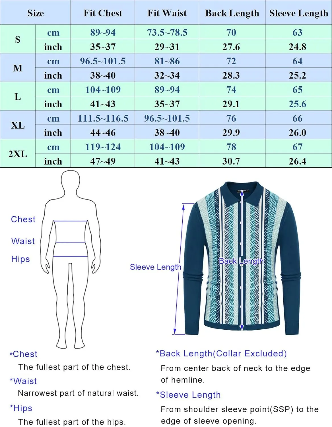 PJ PAUL JONES Men‘s Button Down Polo Shirts Striped Knitted Cardigan Sweaters