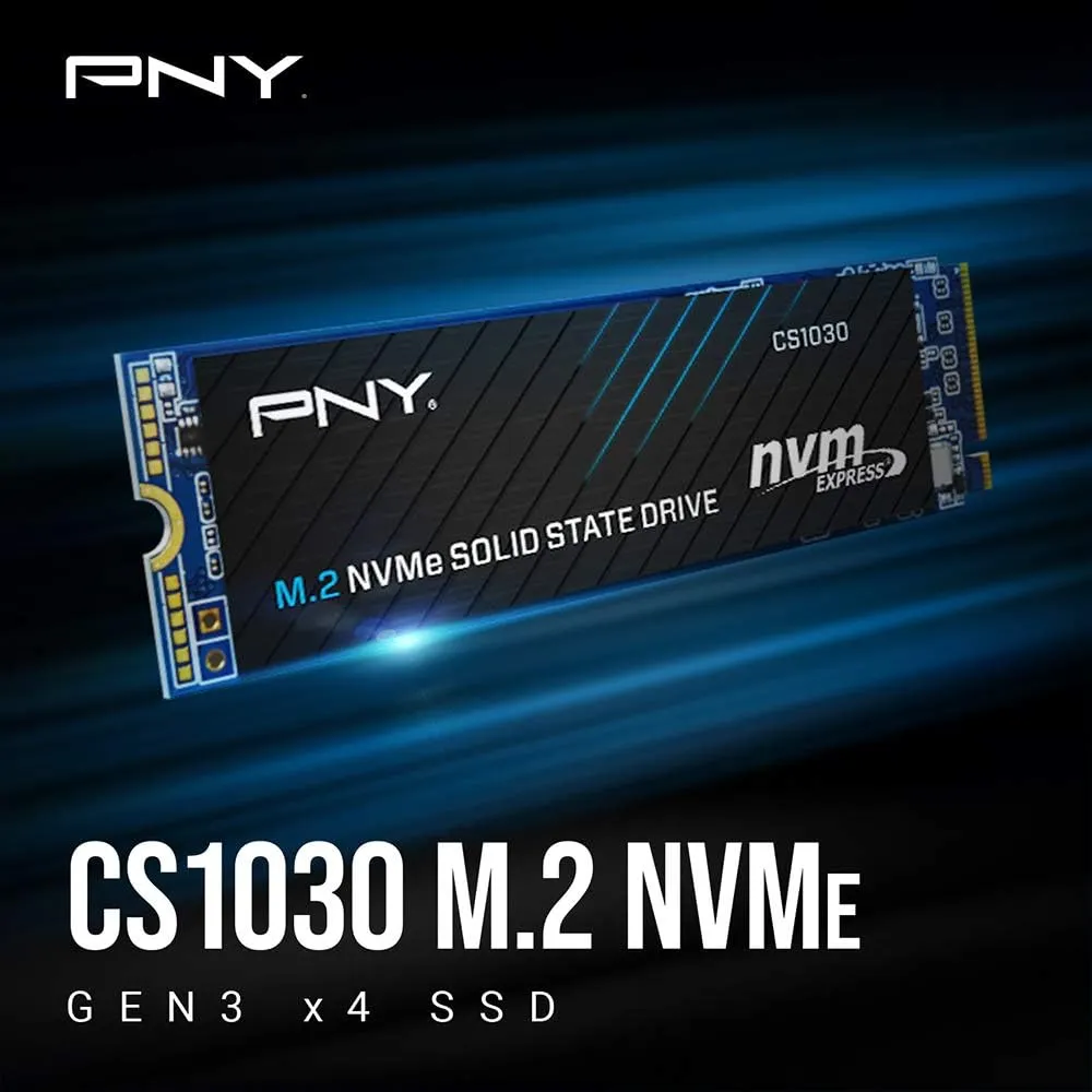 PNY M280CS1030-2TB-RB M.2 NVMe PCIe Gen3 x4 Internal Solid State Drive (SSD)