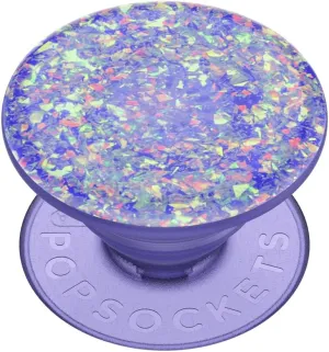 ​​​​PopSockets Phone Grip with Expanding Kickstand, Adhesive Grip - Iridescent Confetti Purple