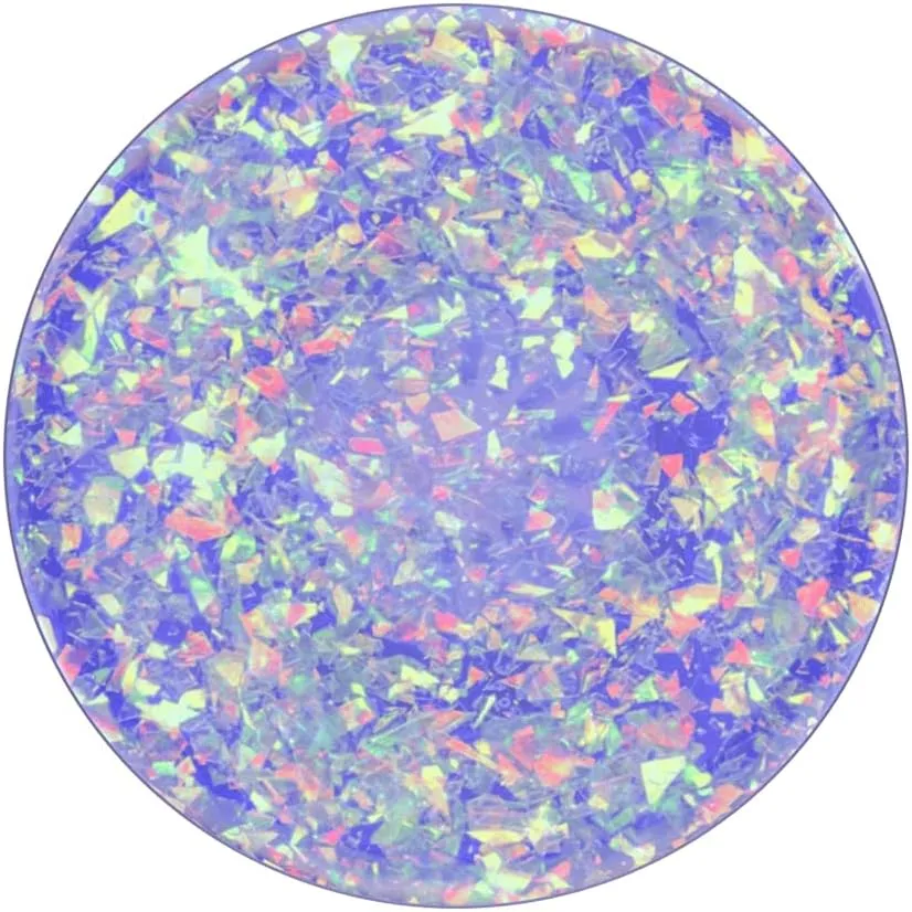 ​​​​PopSockets Phone Grip with Expanding Kickstand, Adhesive Grip - Iridescent Confetti Purple