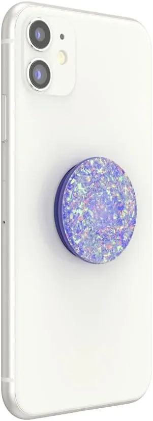 ​​​​PopSockets Phone Grip with Expanding Kickstand, Adhesive Grip - Iridescent Confetti Purple