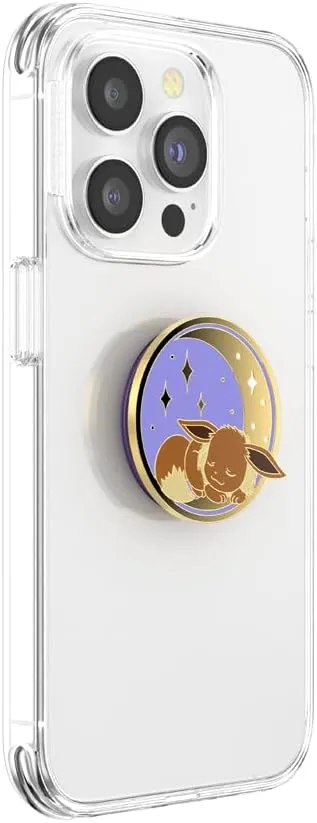 POPSOCKETS Phone Grip with Expanding Kickstand, PopSockets for Phone, Pokemon - Enamel Sleeping Eevee