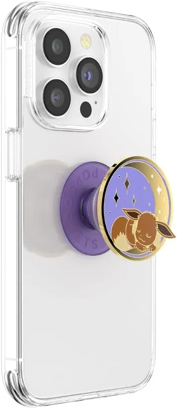 POPSOCKETS Phone Grip with Expanding Kickstand, PopSockets for Phone, Pokemon - Enamel Sleeping Eevee
