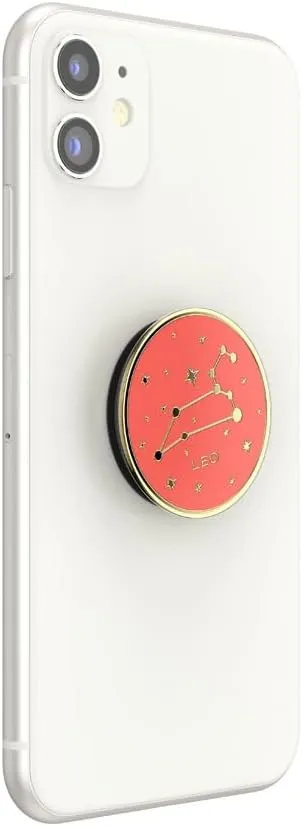 ​​​​PopSockets Phone Grip with Expanding Kickstand, Zodiac Sign - Leo