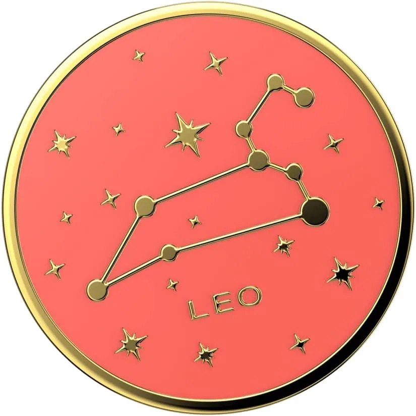 ​​​​PopSockets Phone Grip with Expanding Kickstand, Zodiac Sign - Leo