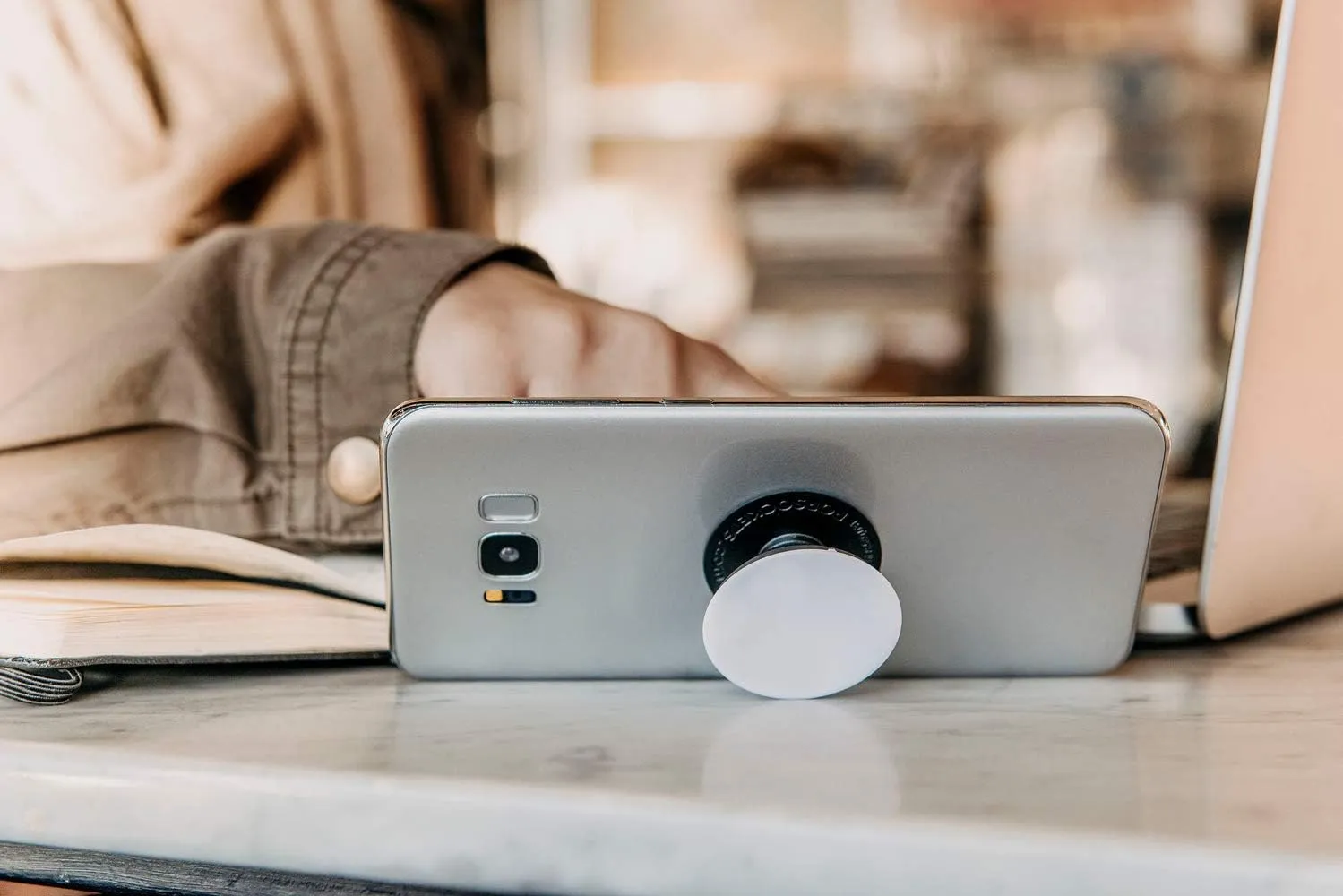 PopSockets Plant-Based Phone Grip with Expanding Kickstand, Eco-Friendly - Star Signs