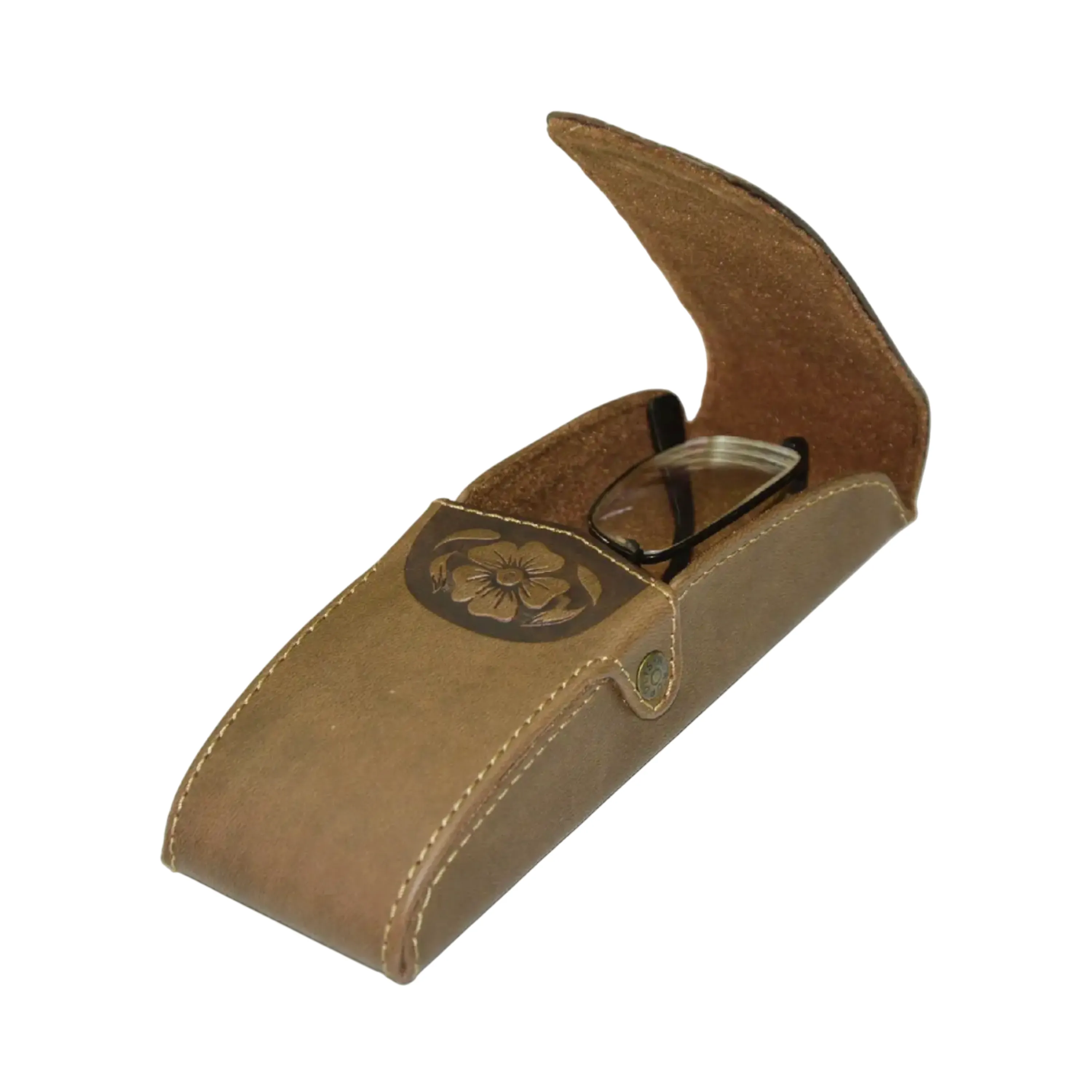 Premium Quality Eco Leather Glasses Case – Elegant Everyday Protection