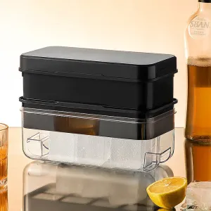 Press Large Ice Cube 5cm Square Ice Tray Food Grade Ice Making Mold