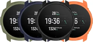 Protective Case Compatible for SUUNTO 9 Peak/Peak Pro Case Cover Bumper Shell TPU Anti-Scratch Frame for SUUNTO 9 Peak/Peak Pro Smart Watch Accessories Coverage Protector (4 Pack)