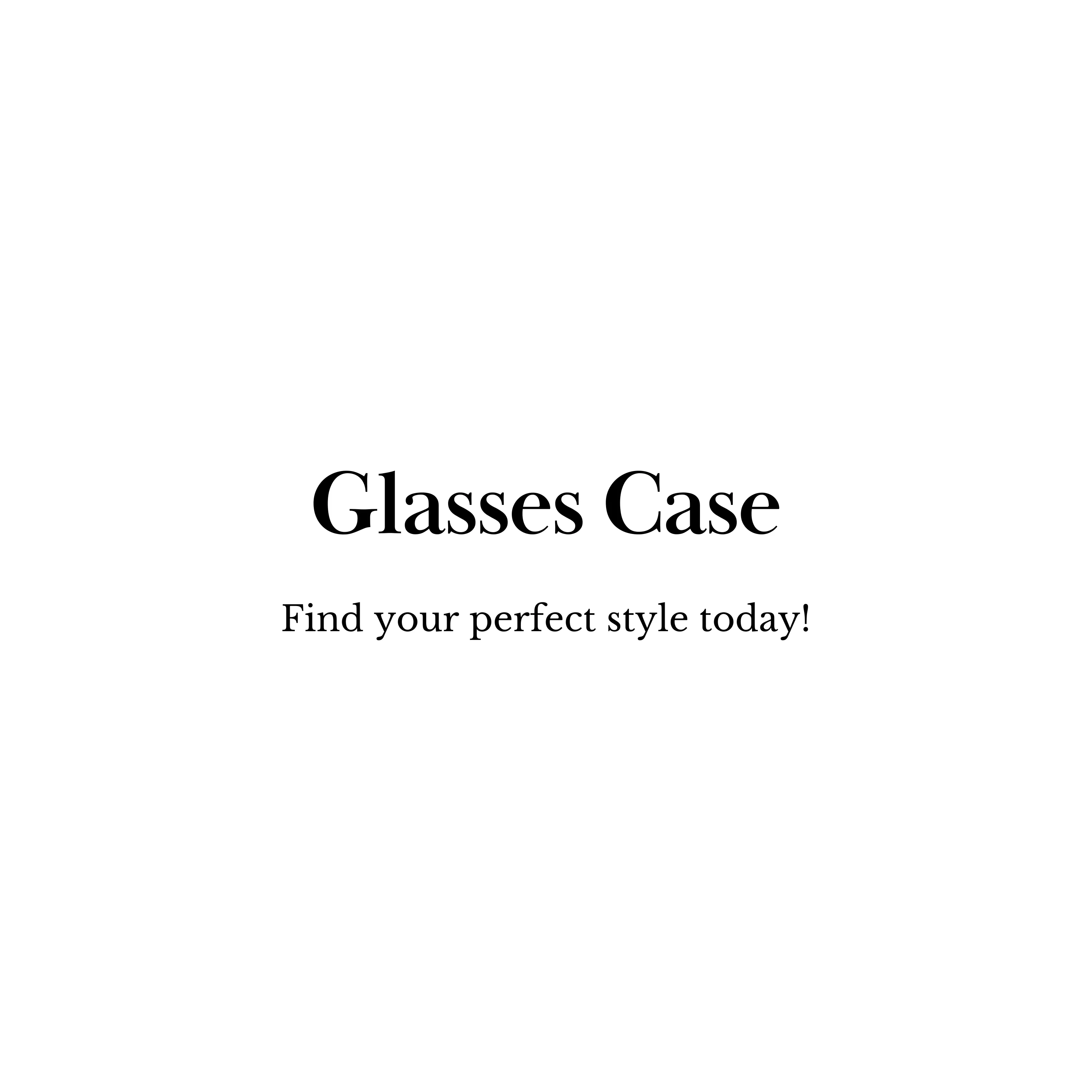 PU Leather Reading Glasses Case with Reptile Embossing - Stylish and Durable Eyewear Holder