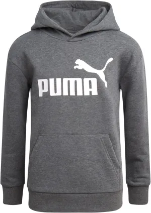 PUMA Boys' Athletic Hoodie - Fleece Pullover Hoodie Sweatshirt with Kangaroo Pockets - Fashion Hoodies for Boys (Sizes: 8-20)