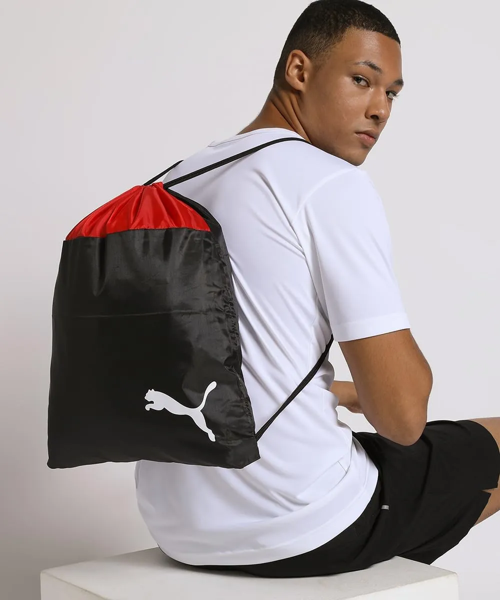 PUMA teamGOAL 23 Gym Sack, Red Black, OSFA