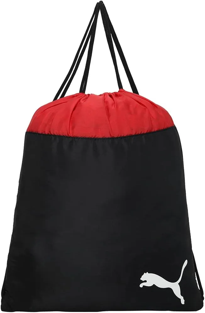 PUMA teamGOAL 23 Gym Sack, Red Black, OSFA
