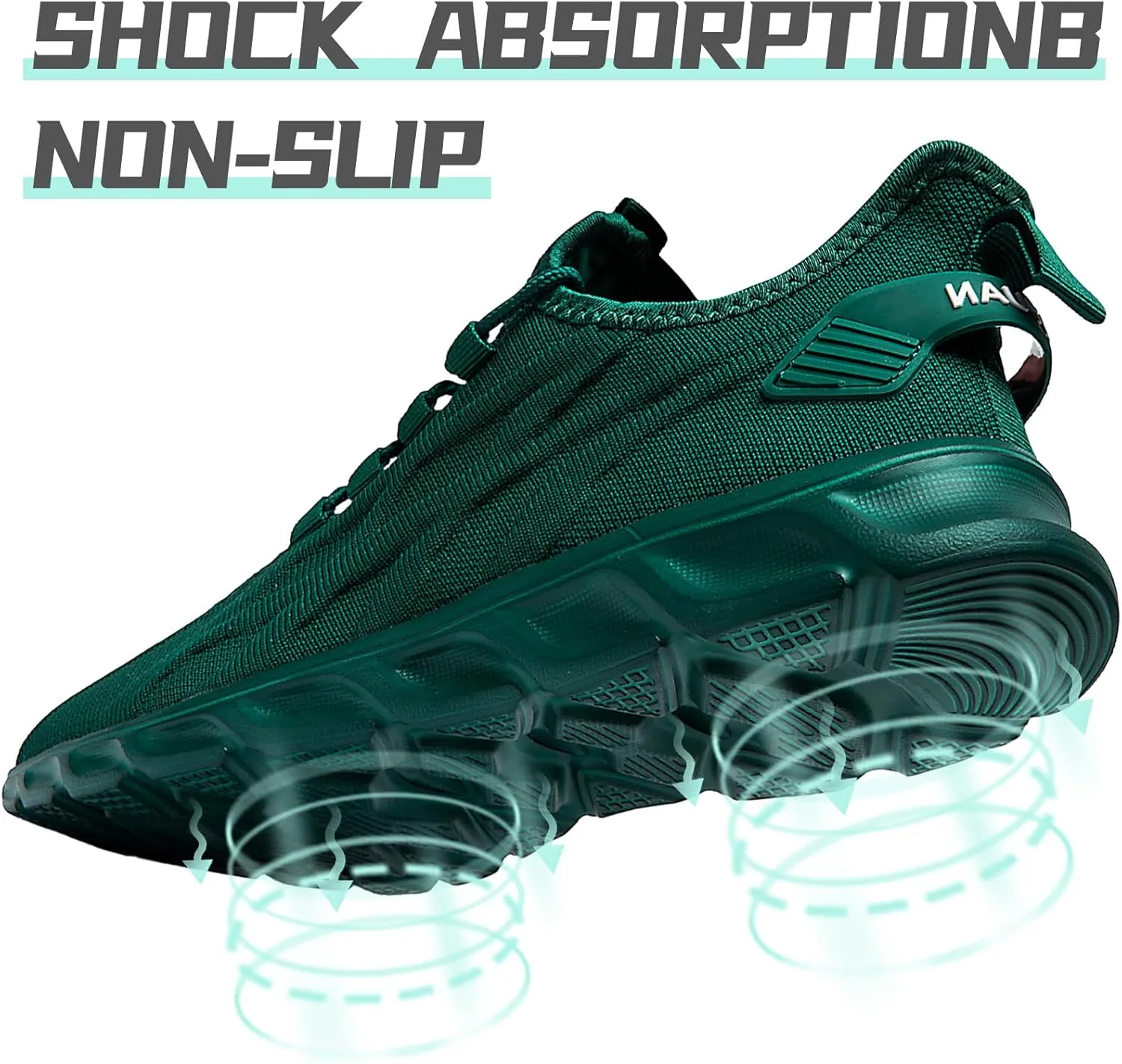 QIJGS Running Shoes for Men Gym Tennis Athletic Mesh Sneakers Lightweight Sports Fashion Workout Casual Shoes