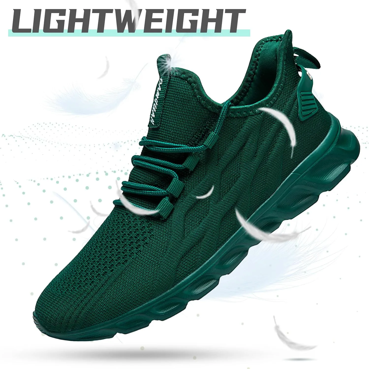 QIJGS Running Shoes for Men Gym Tennis Athletic Mesh Sneakers Lightweight Sports Fashion Workout Casual Shoes