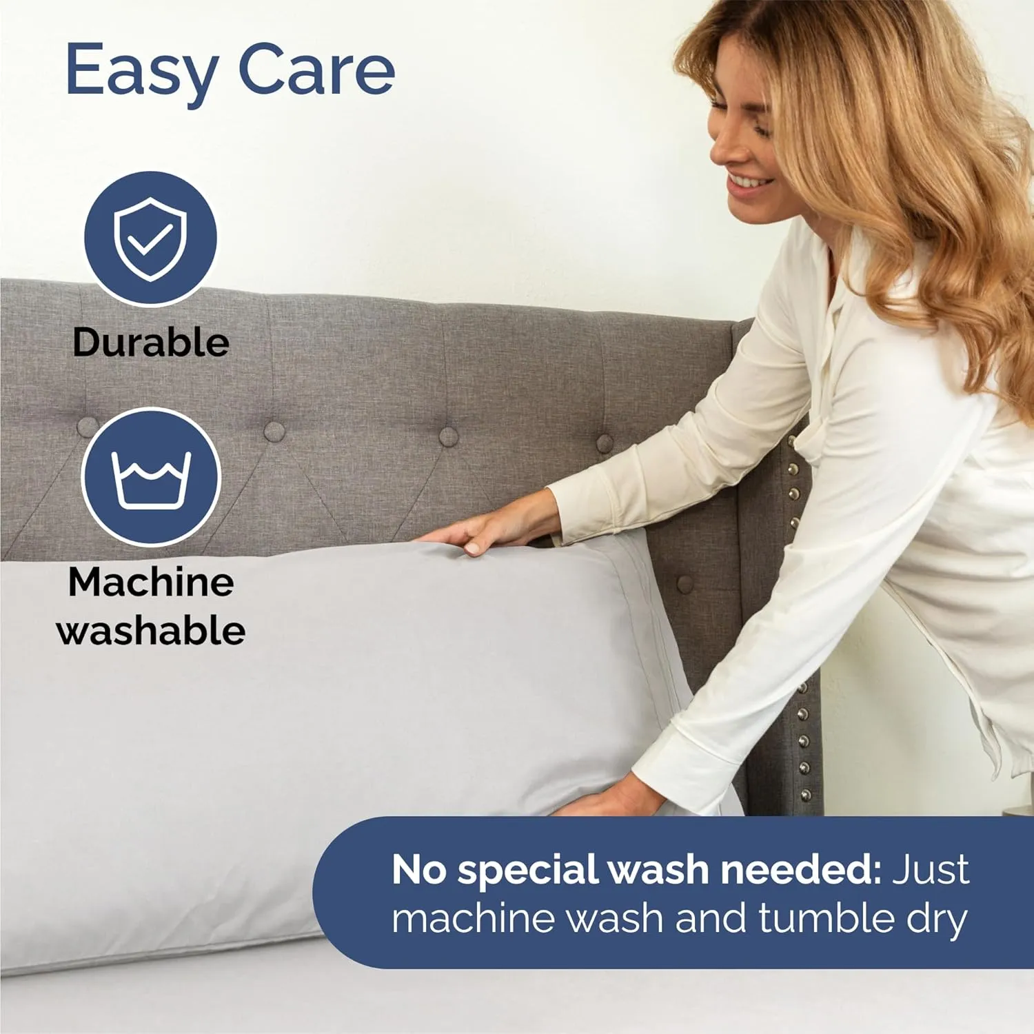 Queen Size 4 Piece Sheet Set - Comfy Breathable & Cooling Bed Sheets Set - Hotel Luxury Bedding for Women, Men, Kids, Teens, Boys & Girls - Deep Pockets, Soft, Wrinkle Free - Oeko-Tex - French Grey