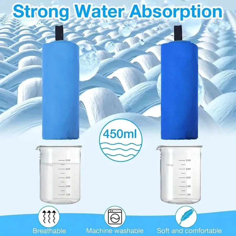 Quick Dry Microfiber Towel For Travel Sports Beach Swim Yoga Gym