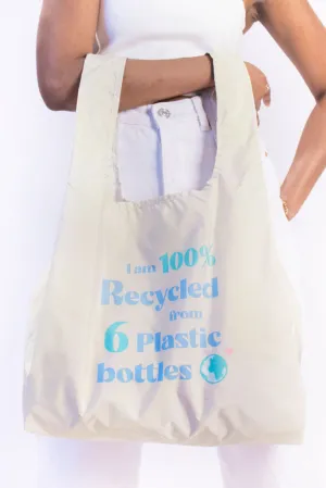 Recycle Medium Recycled Reusable Shopping Bag