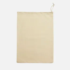 Recycled Cotton Single Drawstring Bags Extra Large 12x16 inches