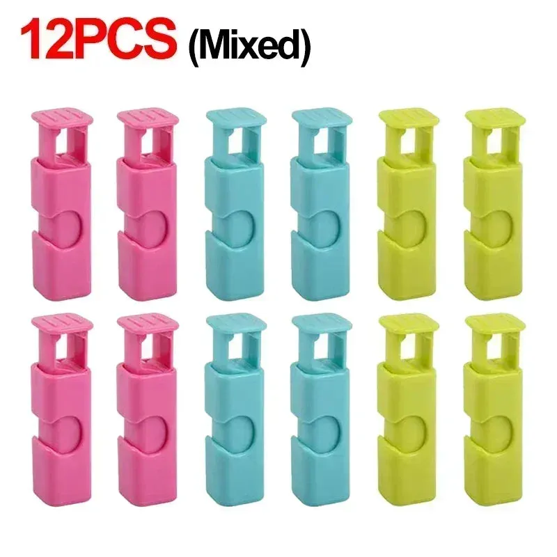 Reusable Food Sealing Clips for Bread & Snack Bags - 12/1 Pcs Set