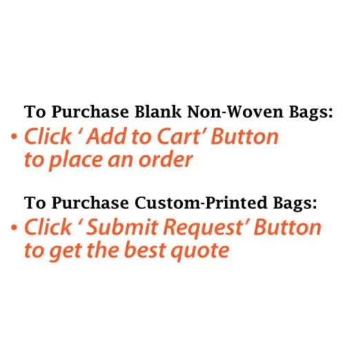 Reusable Non-Woven T-Shirt Bags Black 12"W x 7"D x 22"H - 80gsm