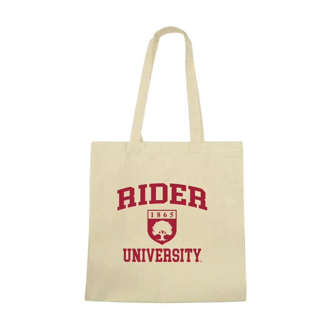 Rider University Broncs Institutional Seal Tote Bag