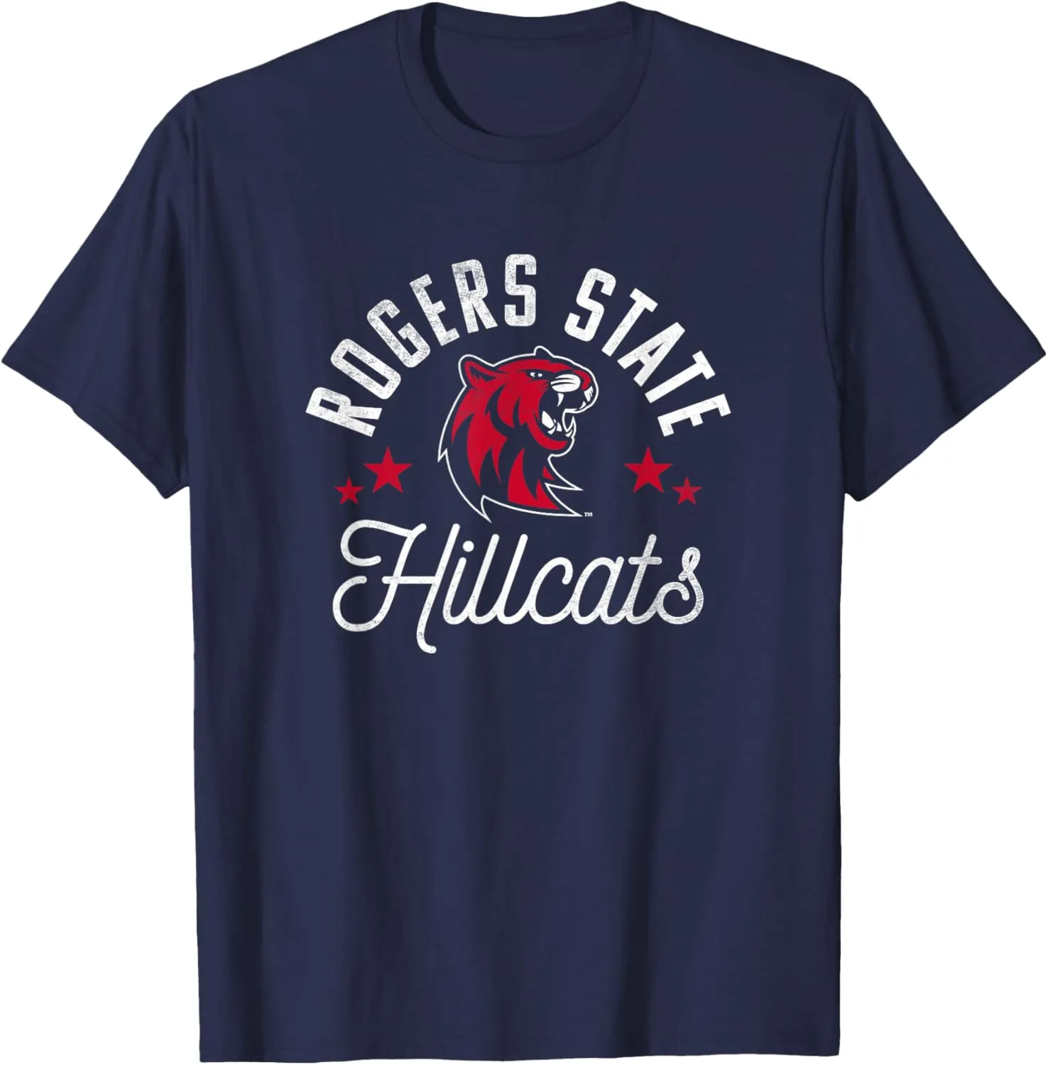 Rogers State University RSU Hillcats Logo T-Shirt