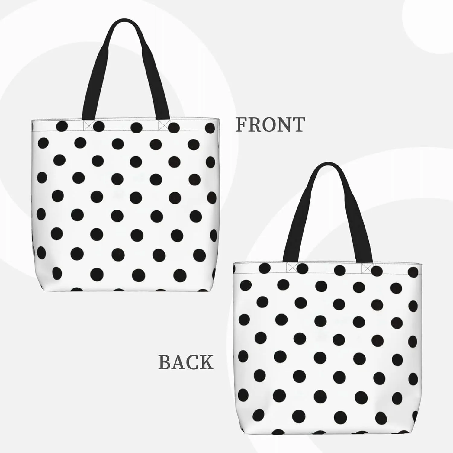 Rose Gold Glitter Print Tote Bag Casual Shoulder Bag Handbag Reusable Shopping Travel Bag Gifts For Women
