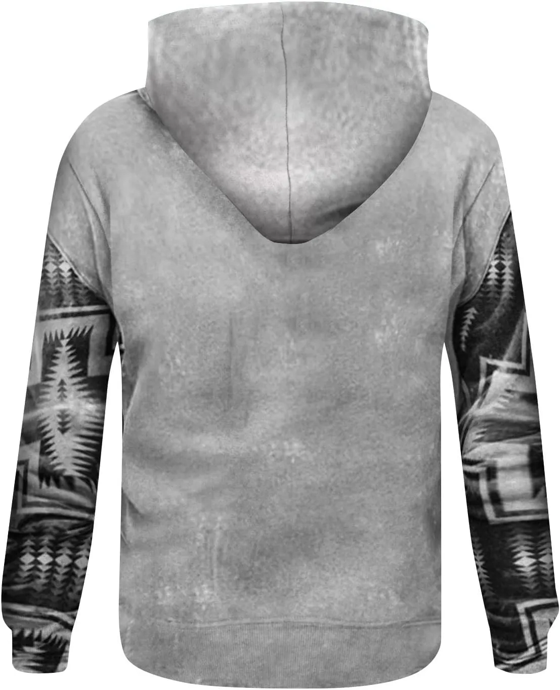 RTTUIOP Graphic Hoodies For Men Cowboy Aztec Ethnic Western Sweatshirts Lightweight Big And Tall Hoodies Pullover With Pocket