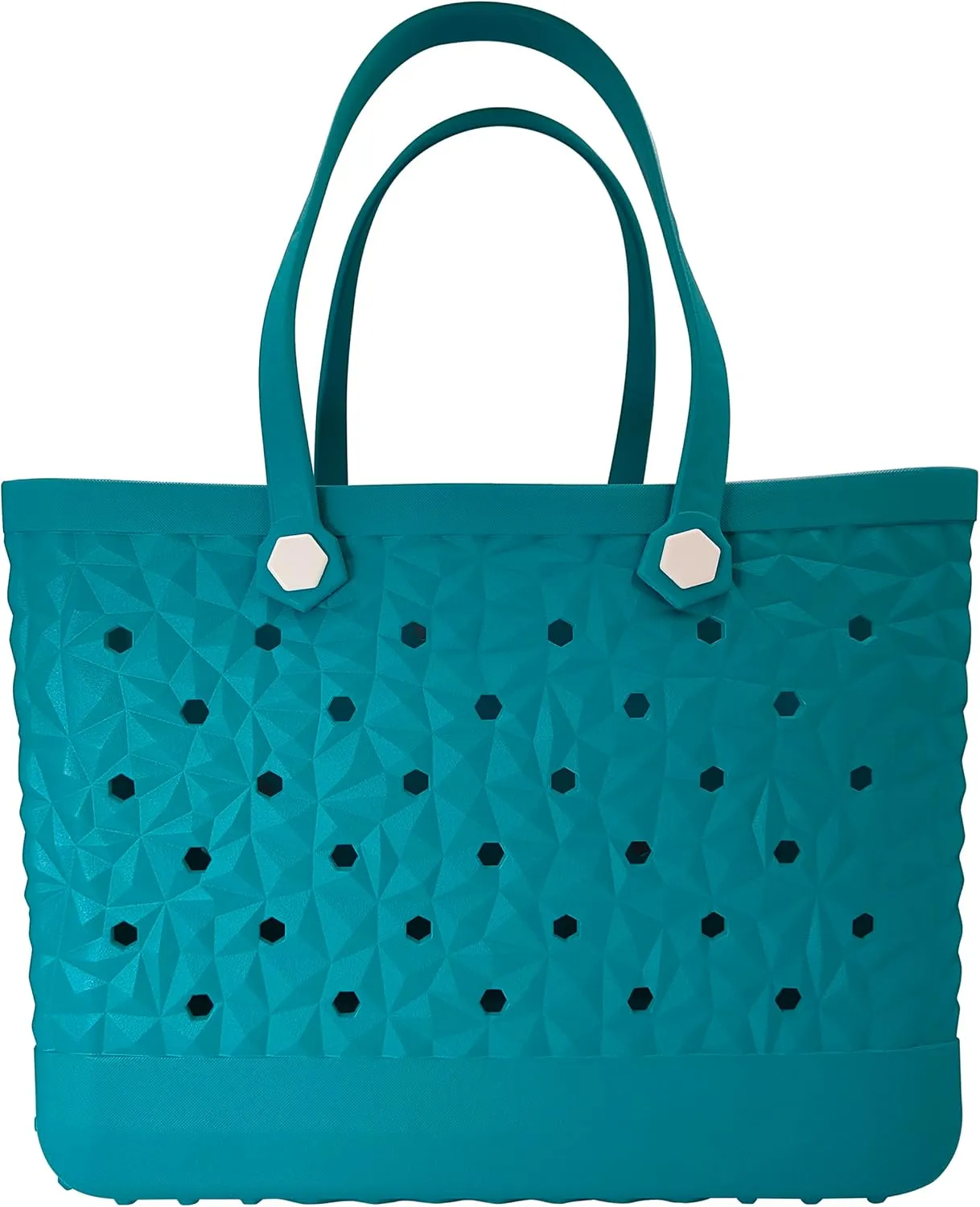 Rubber Beach Bag Waterproof Durable Tote Bag for Beach Sports Pool Modern Rubber Tote