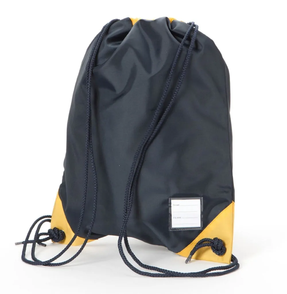 Rucksack Gym Bag with Contrast Trim  (2766)