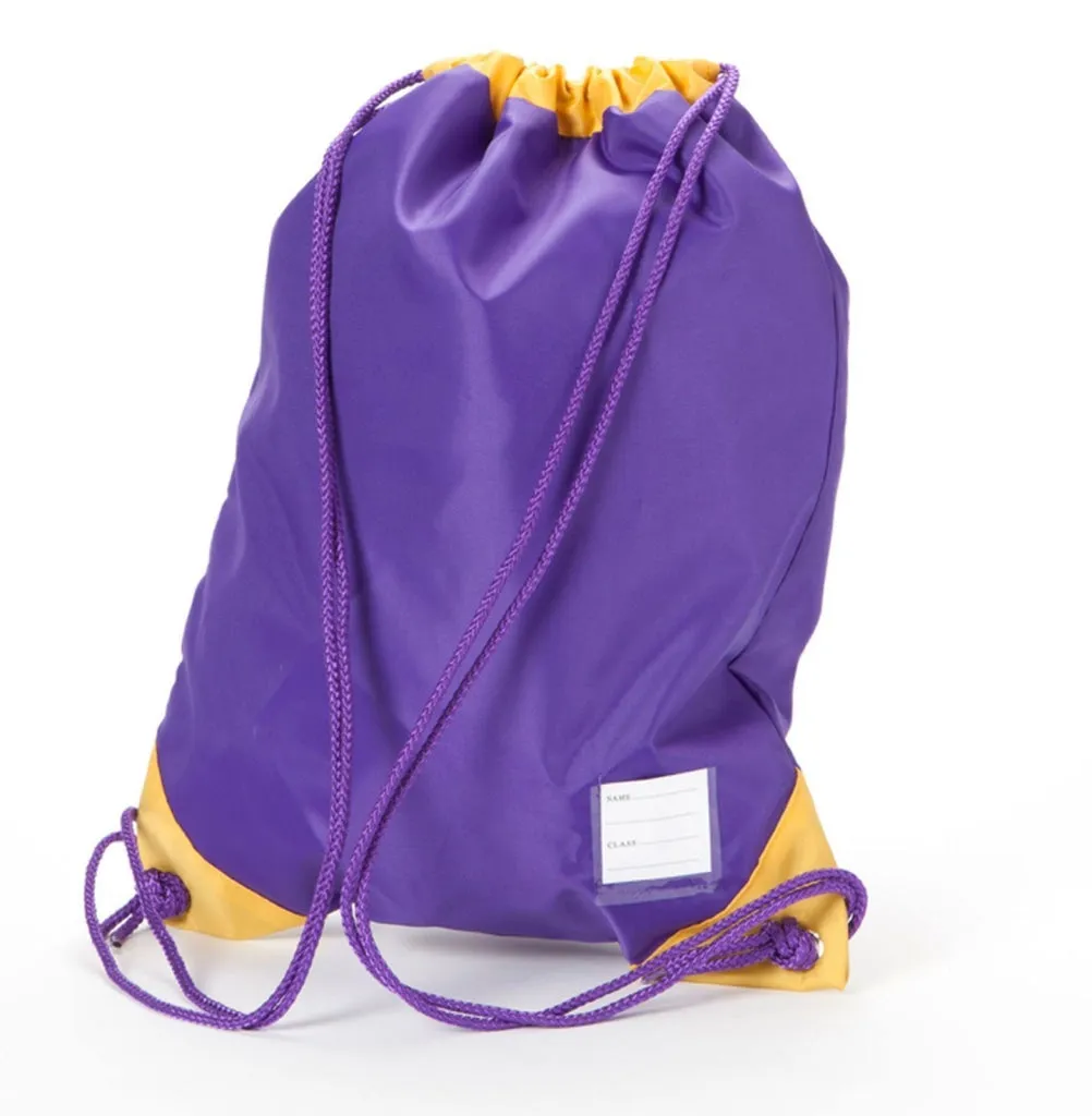 Rucksack Gym Bag with Contrast Trim  (2766)