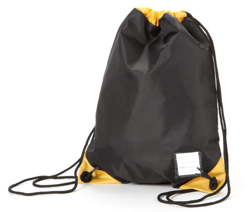 Rucksack Gym Bag with Contrast Trim  (2766)
