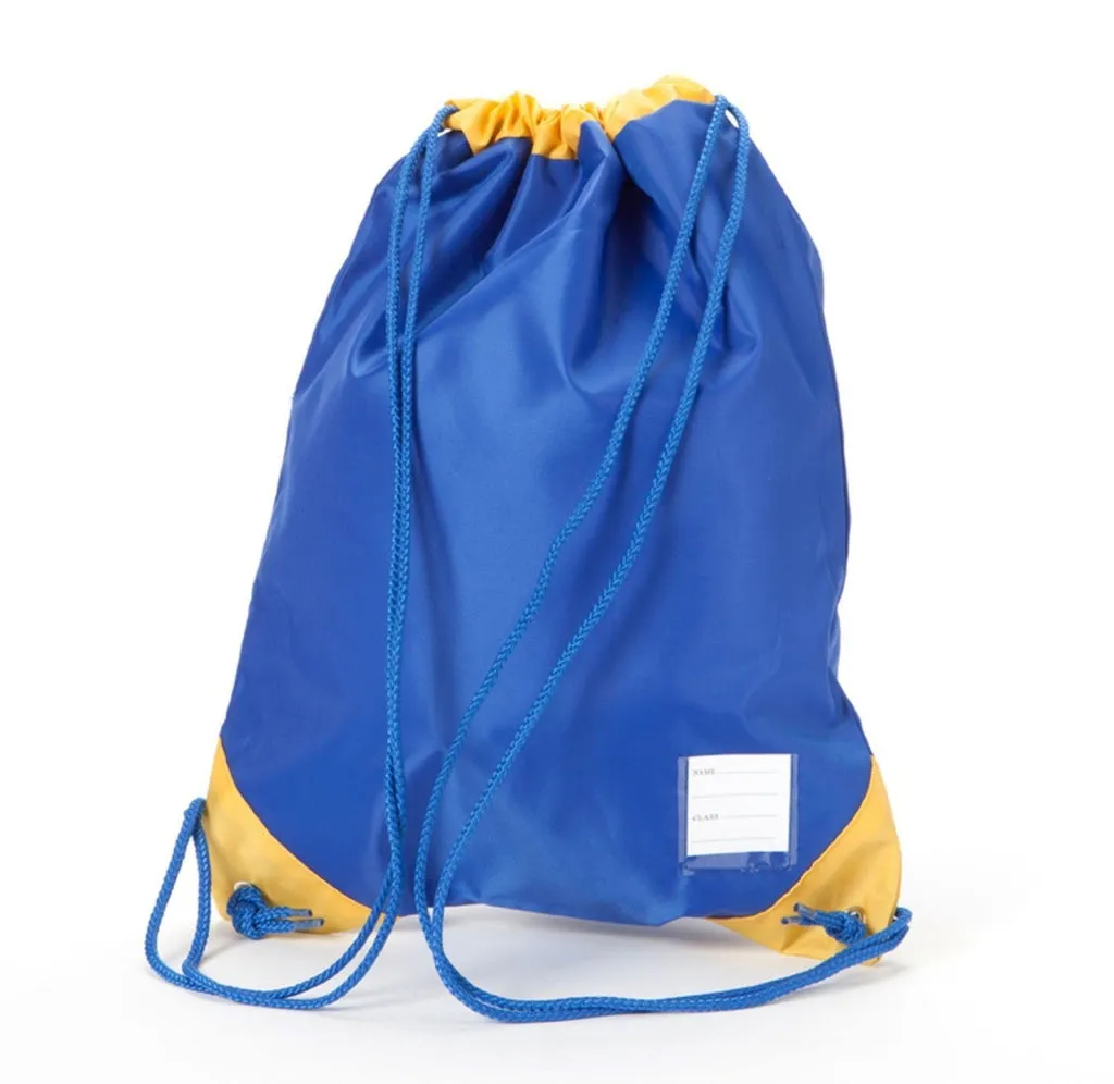 Rucksack Gym Bag with Contrast Trim  (2766)