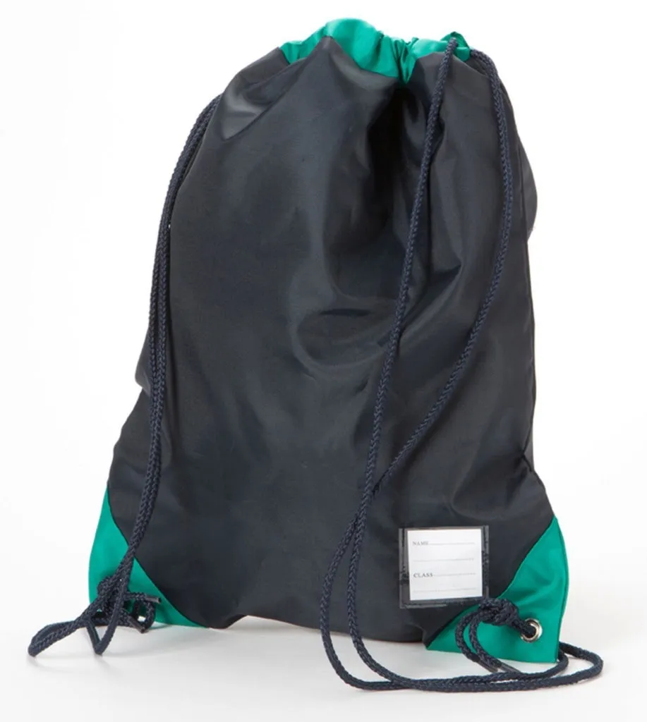 Rucksack Gym Bag with Contrast Trim  (2766)