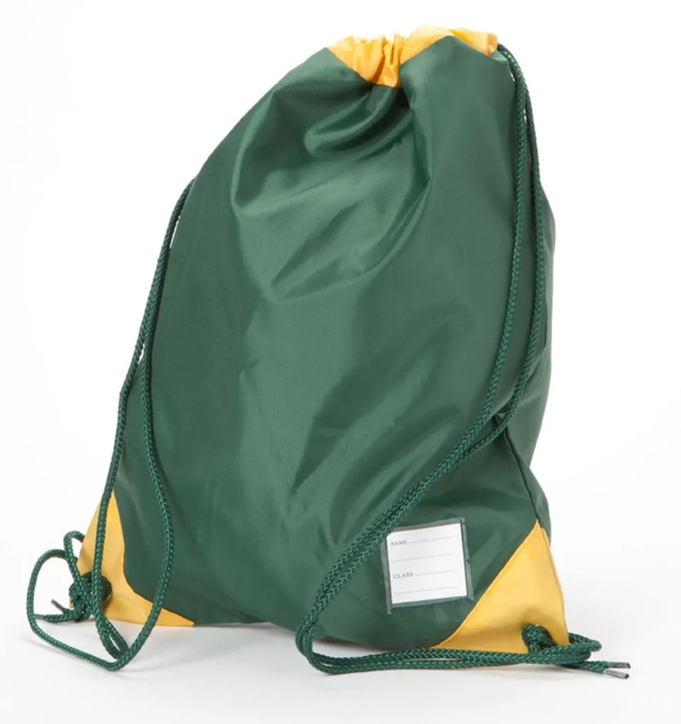 Rucksack Gym Bag with Contrast Trim  (2766)