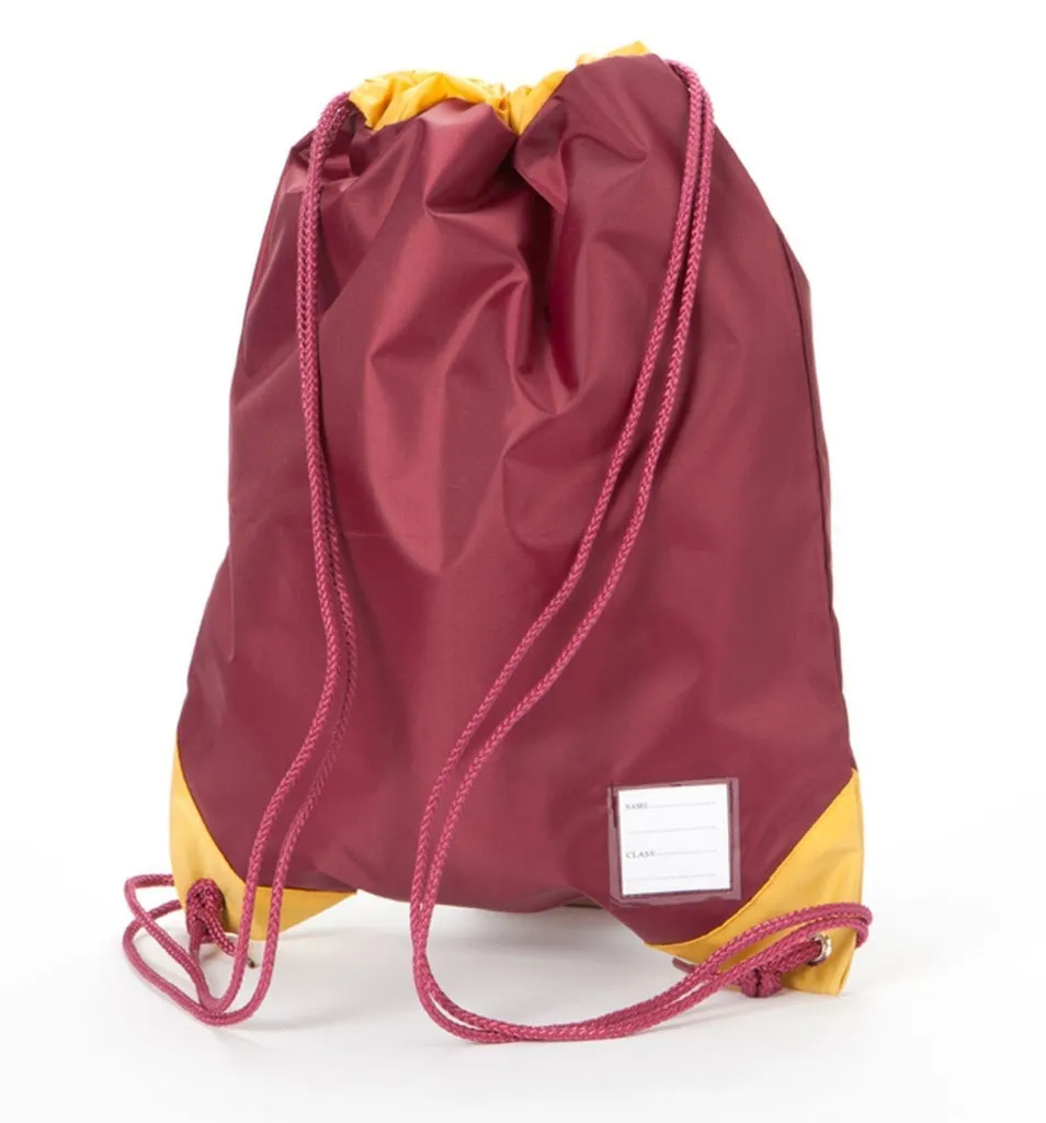 Rucksack Gym Bag with Contrast Trim  (2766)