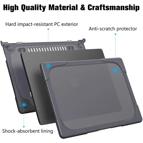 Rugged Protective & Heavy Duty Case Surface Laptop 5 / 4 / 3 13.5 inch 1868 - Grey