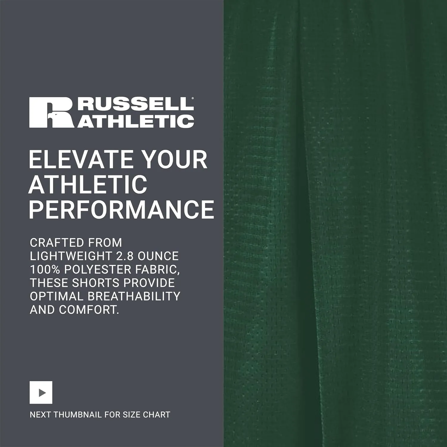 Russell Athletic Men's Mesh Pocket Short