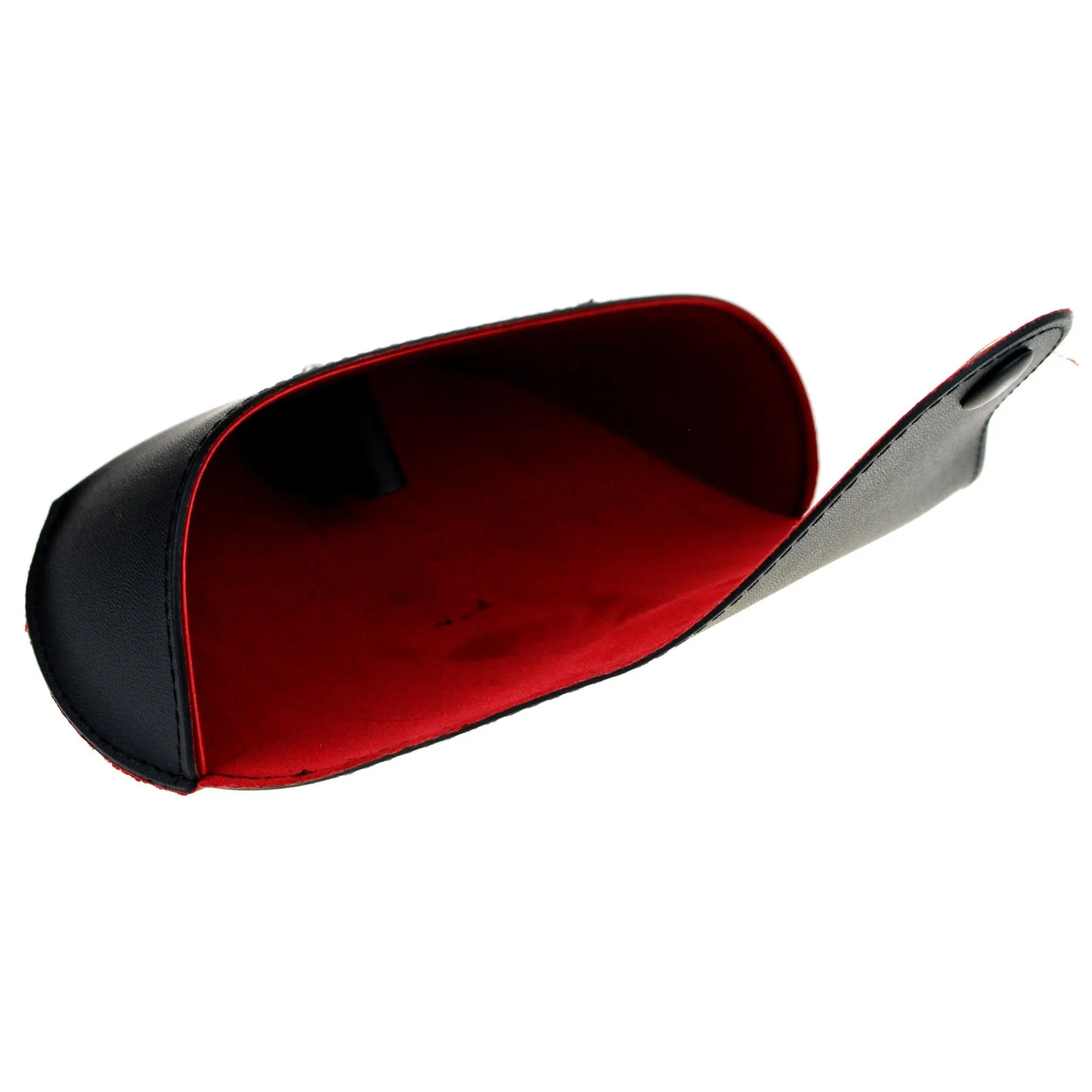 SA106 Mens Belt Holder Semi Hard Sunglasses Case Black