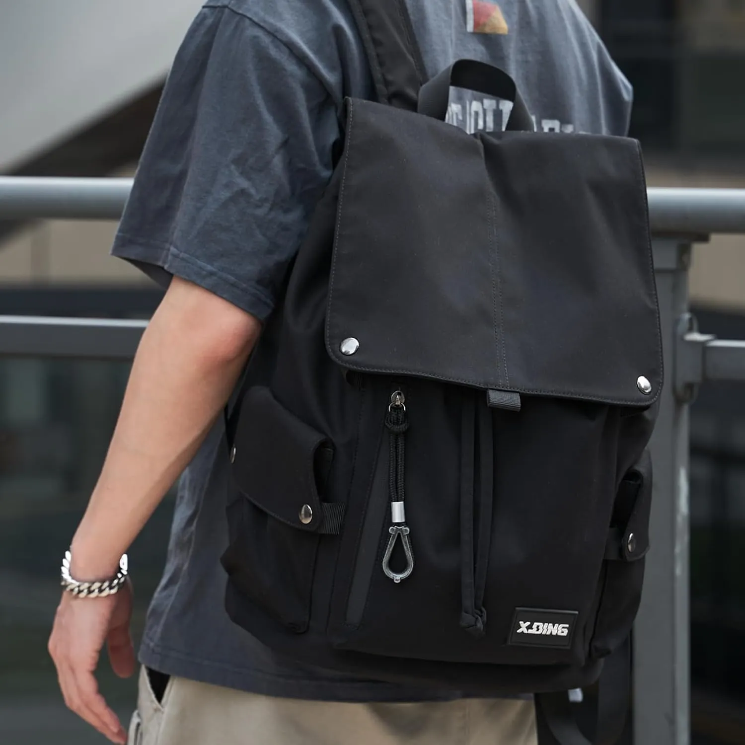 School Backpack Waterproof 15.6" Laptop Backpack Casual Suitable For Fitness Sports Travel Hiking Commuting Class College High Middle School Backpack For Men Women