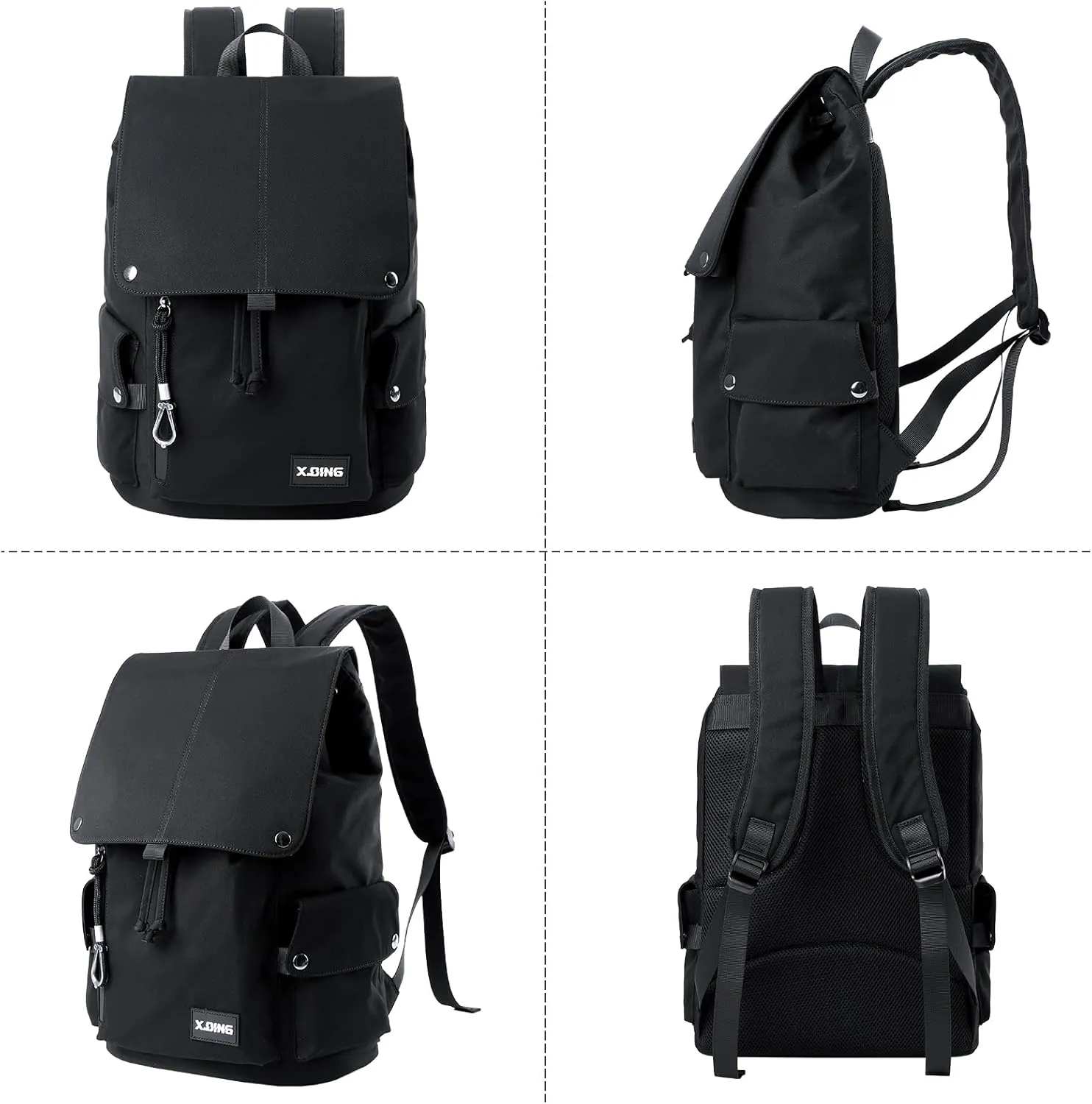 School Backpack Waterproof 15.6" Laptop Backpack Casual Suitable For Fitness Sports Travel Hiking Commuting Class College High Middle School Backpack For Men Women