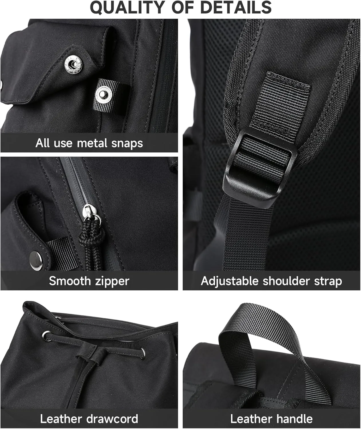 School Backpack Waterproof 15.6" Laptop Backpack Casual Suitable For Fitness Sports Travel Hiking Commuting Class College High Middle School Backpack For Men Women