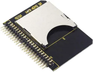 SD Card to 2.5 Inch IDE Adapter, SDHC SDXC MMC Memory Card Converter to Laptop HDD 44 Pin Male PATA Port