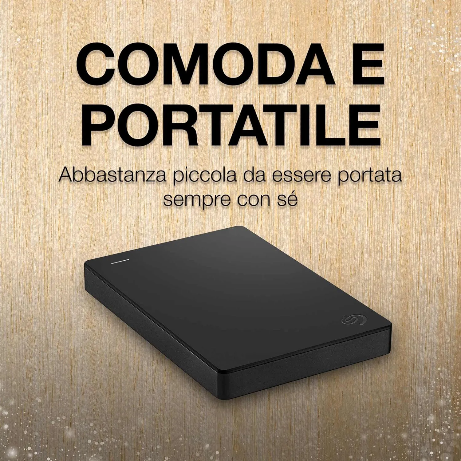 Seagate Portable 5TB External Hard Drive HDD – USB 3.0 for PC, Mac, PS4, & Xbox - 1-Year Rescue Service (STGX5000400), Black